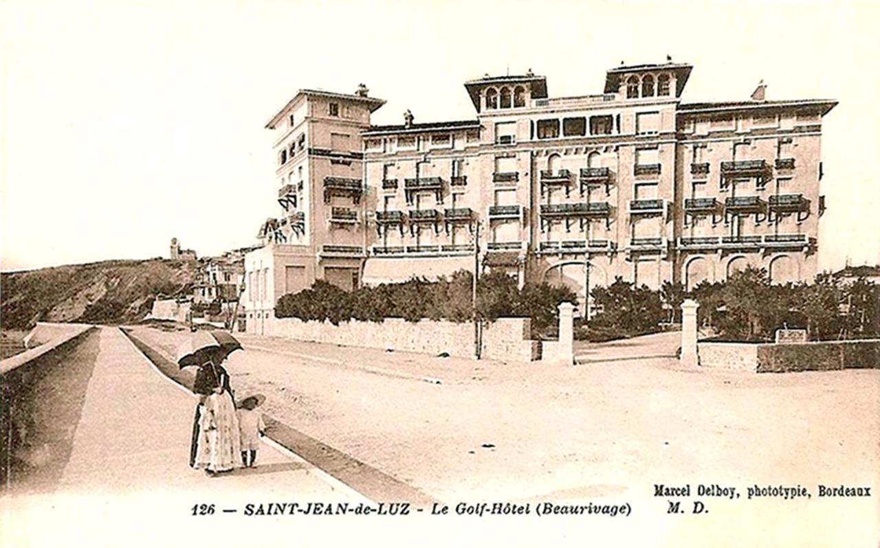 T2 A Pied De Plage Sur Ancien Hotel Chic, Samedi A Samedi Saint-Jean-de-Luz Dış mekan fotoğraf